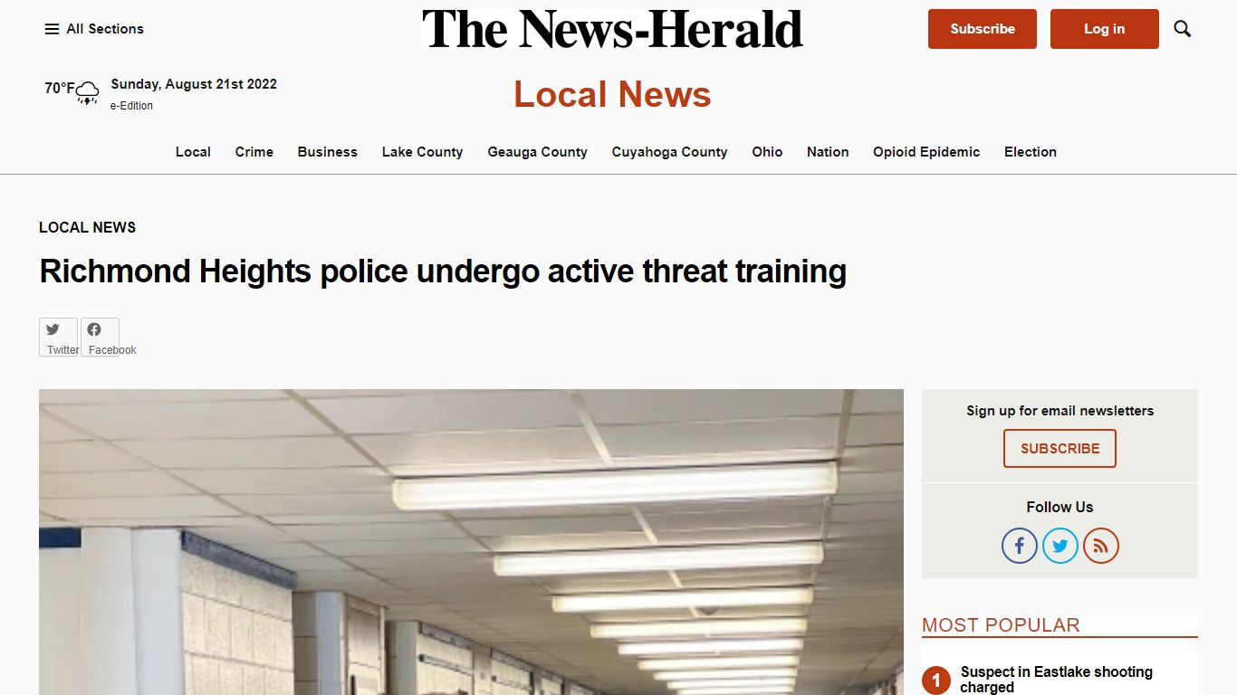 Richmond Heights police undergo active threat training