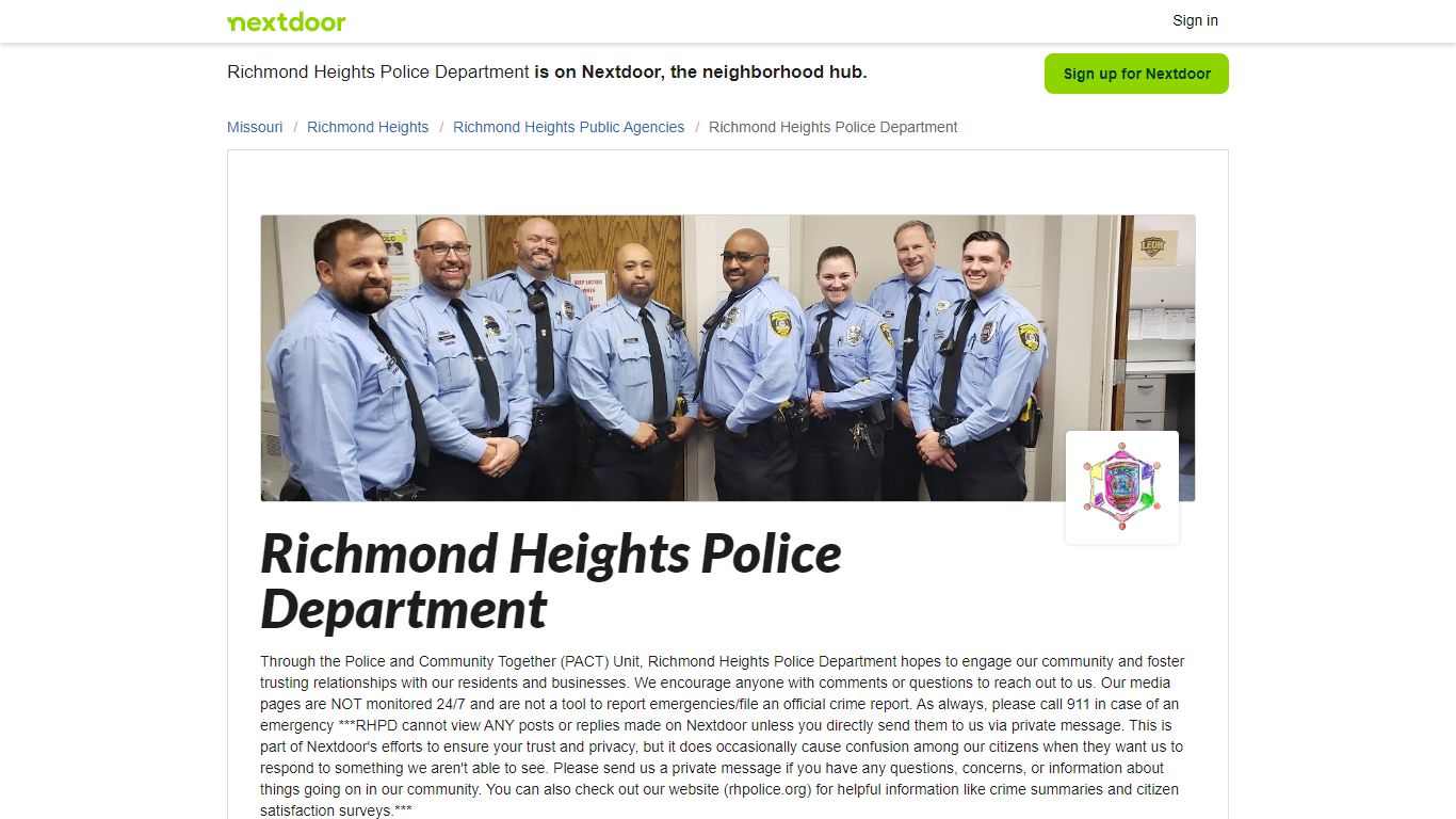 Richmond Heights Police Department - 171 Crime and Safety updates ...
